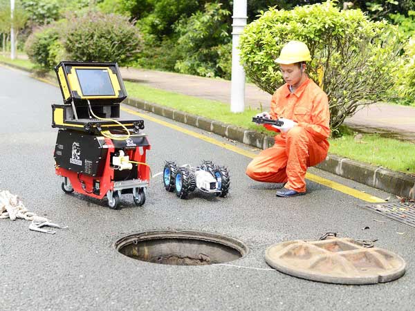 云霄管道机器人检测